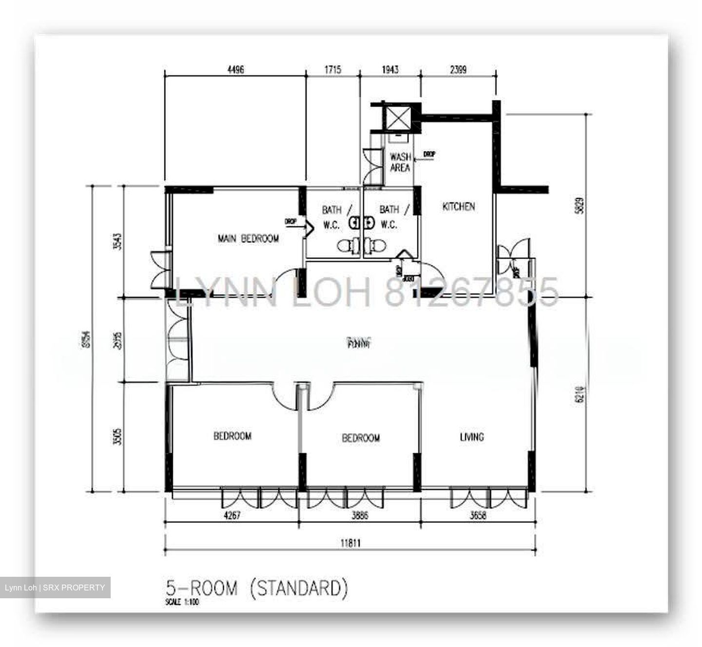 Blk 12 Dover Heights (Queenstown), HDB 5 Rooms #623992541